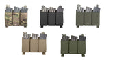 Bolsa magnética triple elástica extraíble Warrior Multicam