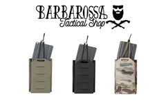 Funda Warrior Laser Cut Single Bungee 5.56 - Verde Ranger