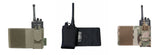 Warrior Laser Cut Wing Velcro Bolsa de radio ajustable Lado izquierdo Ranger Verde