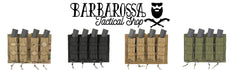 8Fields - Quadrupla Porta Caricatori da MP5/SMG Molle