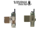 Warrior Laser Cut Wing Velcro MBITR/Harris Radio Pouch