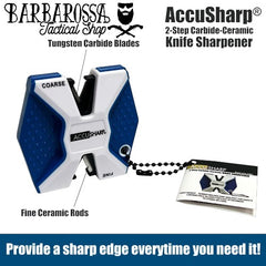 AccuSharp® 2-Step Carbide-Ceramic Knife Sharpener (342C)