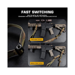 Double Point to Single Point Sling Adapter