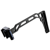 Calcio pieghevole mod. SS-8RP base e piatto FOLDING MECH picatinny Nero 5KU