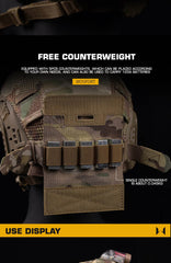 Helmet Counterweight - Multicam