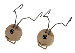 Adaptador de riel para auriculares Sordin - Dark Earth