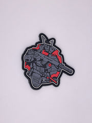 Parche Samurai - Rojo