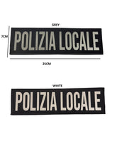 Patch Polizia Locale Catarifrangente Grande