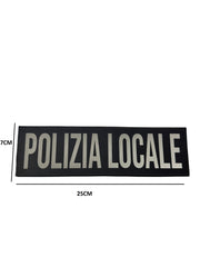 Patch Polizia Locale Catarifrangente Grande