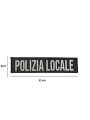 Patch Polizia Locale Catarifrangente Piccola