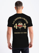 4-14 - T-shirt "Violence Is a Tool" - Black