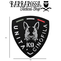 Patch Omerale Unità Cinofila K9
