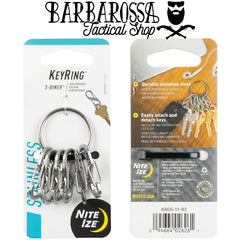 Nite Ize - KeyRing Steel S-Biner®