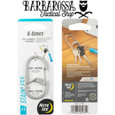 Nite Ize - G-Series 3 Dual Chamber Carabiner - Stainless