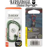 Nite Ize - Mosquetón Slidelock Acero - Negro