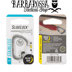 Nite Ize - SlideLock® #2 Carabiner Stainless Steel