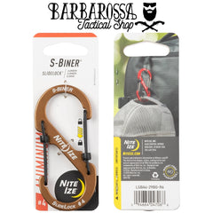 Nite Ize - S-Biner® #4 SlideLock® Aluminum - Bronze