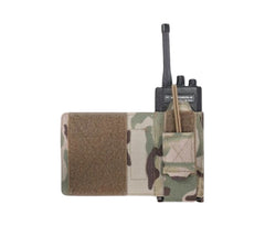 Warrior Laser Cut Wing Velcro Adjustable Radio Pouch Left Side