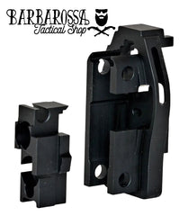 VFC MP7 GBB V2 Aluminum Metal Backplate End Plate Assembly with steel Stock Latches