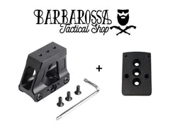 WADSN FT MRDS RMR Adapter High Plates Set Nero