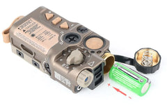 WADSN Aluminum RAID X Style Aiming Laser (IR & Green Laser) - Dark Earth