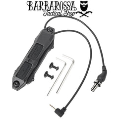 Interruptor táctico de cinta de doble función aumentada con bloqueo SF ML y 2,5 mm - Tierra Oscura