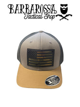 110 America Flag Cap - Coyote/Grey