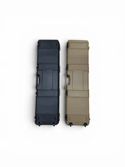 Negrini Valigia rigida porta fucile 117x29x12 con Ruote e Maniglia