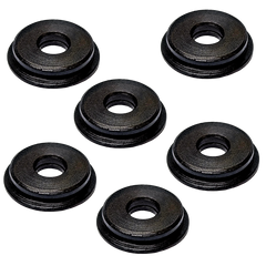 Boccole auto lubrificanti piene in acciaio da 8 mm low profile (B8LP)