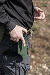 Ghost 5.2 Fondina Per Beretta 92/98 Destra Con Modulo Rotativo - OD GREEN