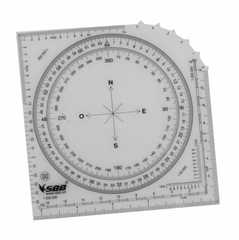 Coordinatometro Militare con varie scale in PVC
