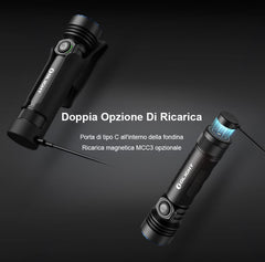 Olight - Seeker 4 Pro 4.600 Lumen - 260 Metri - Black