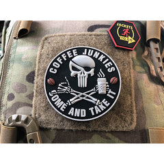 Patch Pirat Punisher Coffee Junkies