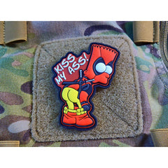 Patch Deadpool Bart Kiss My Ass