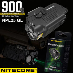 Nitecore - NPL25 GL - Green Laser Tactical Light 900 lumens e 255 metri