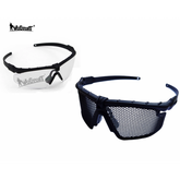 OCCHIALI wosport MA-69 LENTE TRASPARENTE + lente HAMMER rete - frame BLACK