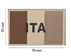 Patch Italy Flag Desert - Clawgear