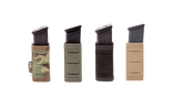Estuche para cargador Warrior con corte láser y cierre único, corto de 9 mm, multicámara
