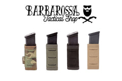 Warrior Laser Cut Single Snap Mag Pouch 9mm Short