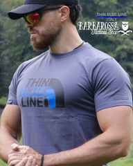 T-shirt Thin Blue Line Italy® FN 02 (Matt Grey)
