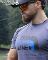 T-shirt Thin Blue Line Italy® FN 02 (Matt Grey)
