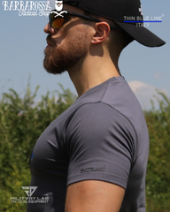 T-shirt Thin Blue Line Italy® K9 (Grey)