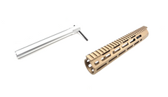 Airsoft Artisan - New Type UX Mlok Handguard for M4/M16 Series AEG / GBB / PTW - Tan