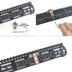 WADSN - Picatinny Sidescout Type Mount for M300/M600 Flashlight - Aluminum