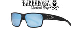 GATORZ - Delta, Matte Black, Smoked Polarized, Blue Mirror