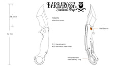 RUIKE - P881-B1 Folding Knife