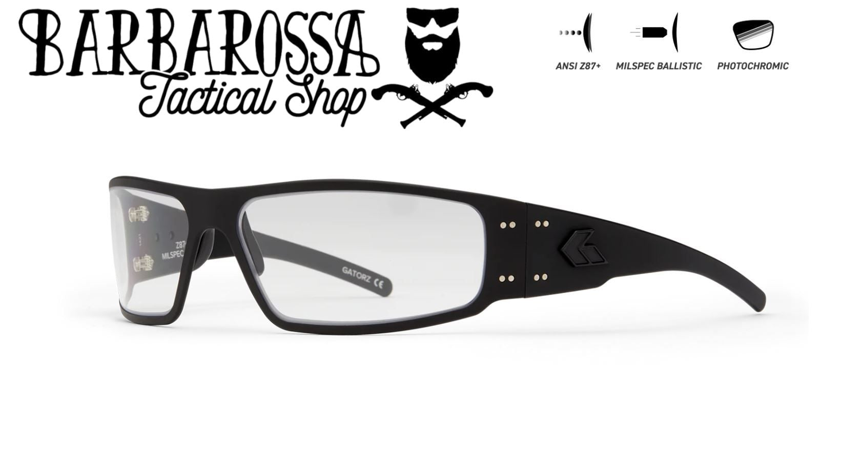 Gatorz Eyewear - Magnum ANSI Z87+/MILSPEC Ballistic