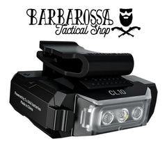 Nitecore - CL10 - Luce Multiuso Ultraleggera con Clip - 2x AA - 45 lumens e 15 metri - Torcia a Led