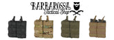 M4/M16 Open Double Magazine Pouch - Black