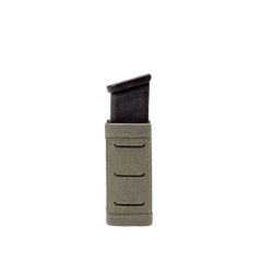 Estuche para cargador Warrior con corte láser y cierre único, corto de 9 mm, multicámara